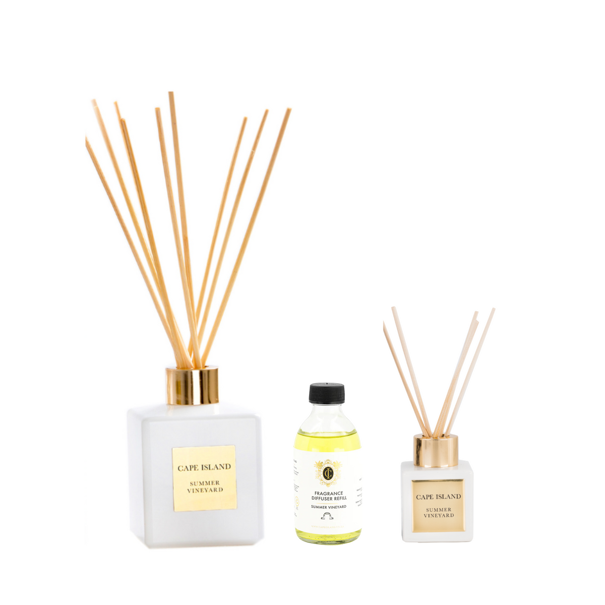 Summer Vineyard Unboxed Diffuser Combo with Refill