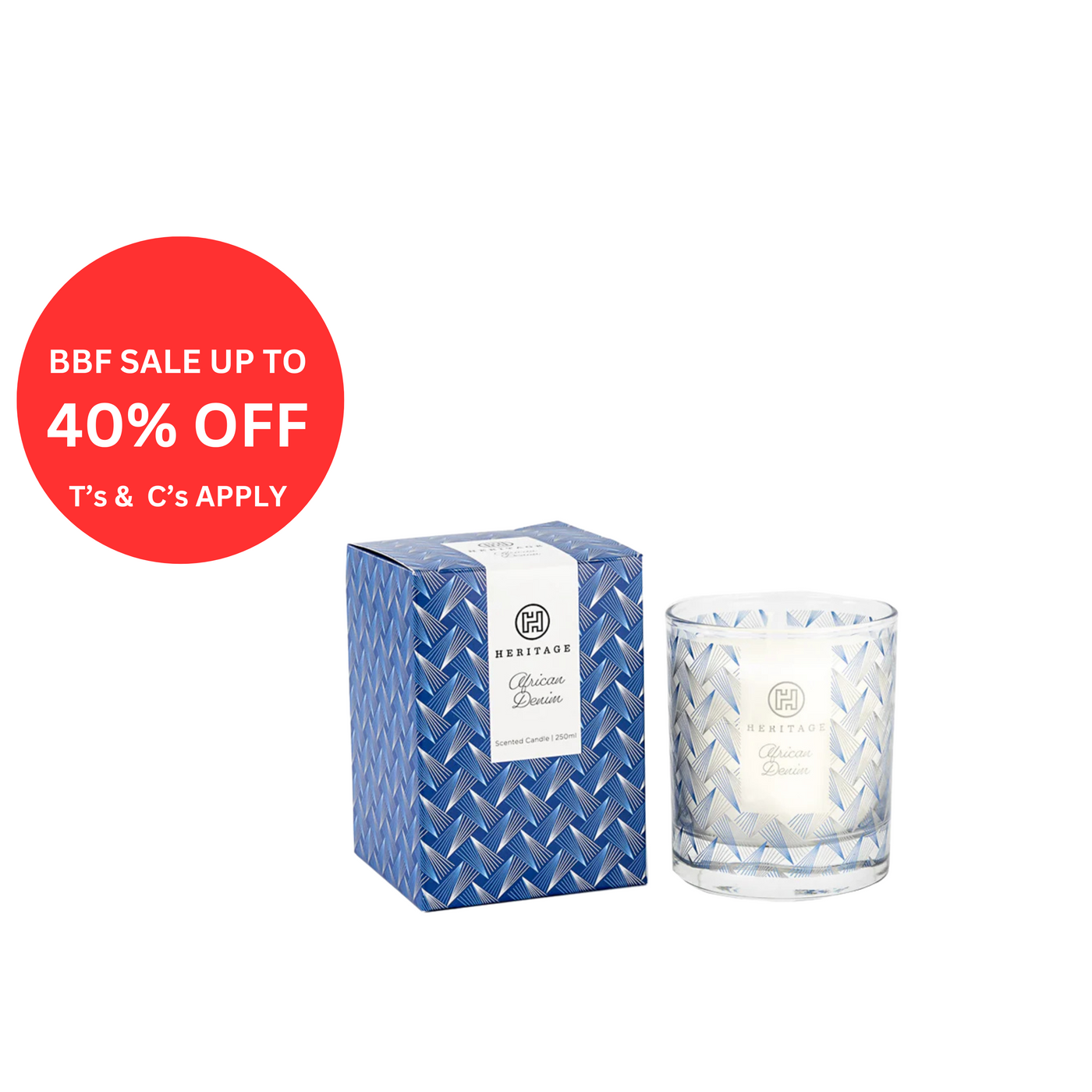 African Denim Classic Candle