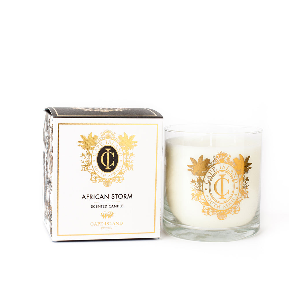 African Storm Scented Candle