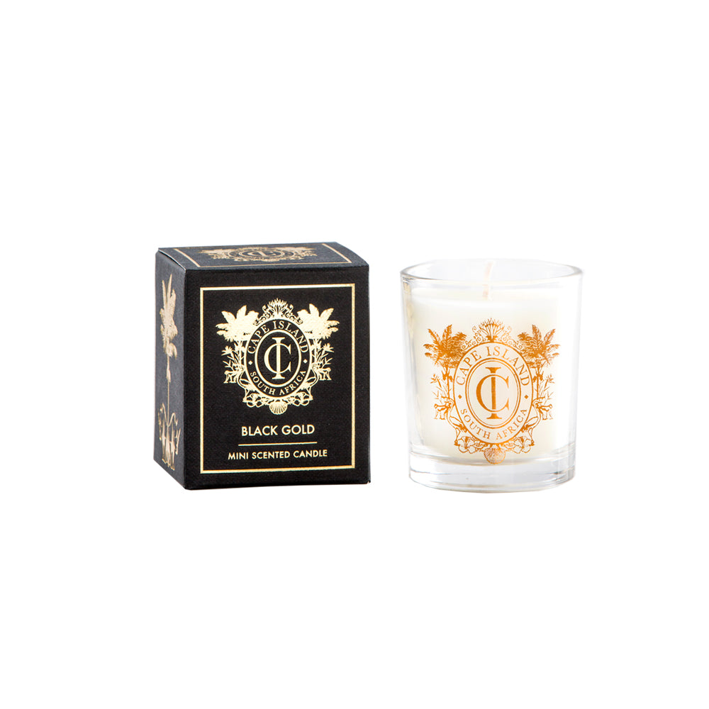 Black Gold Mini Candle