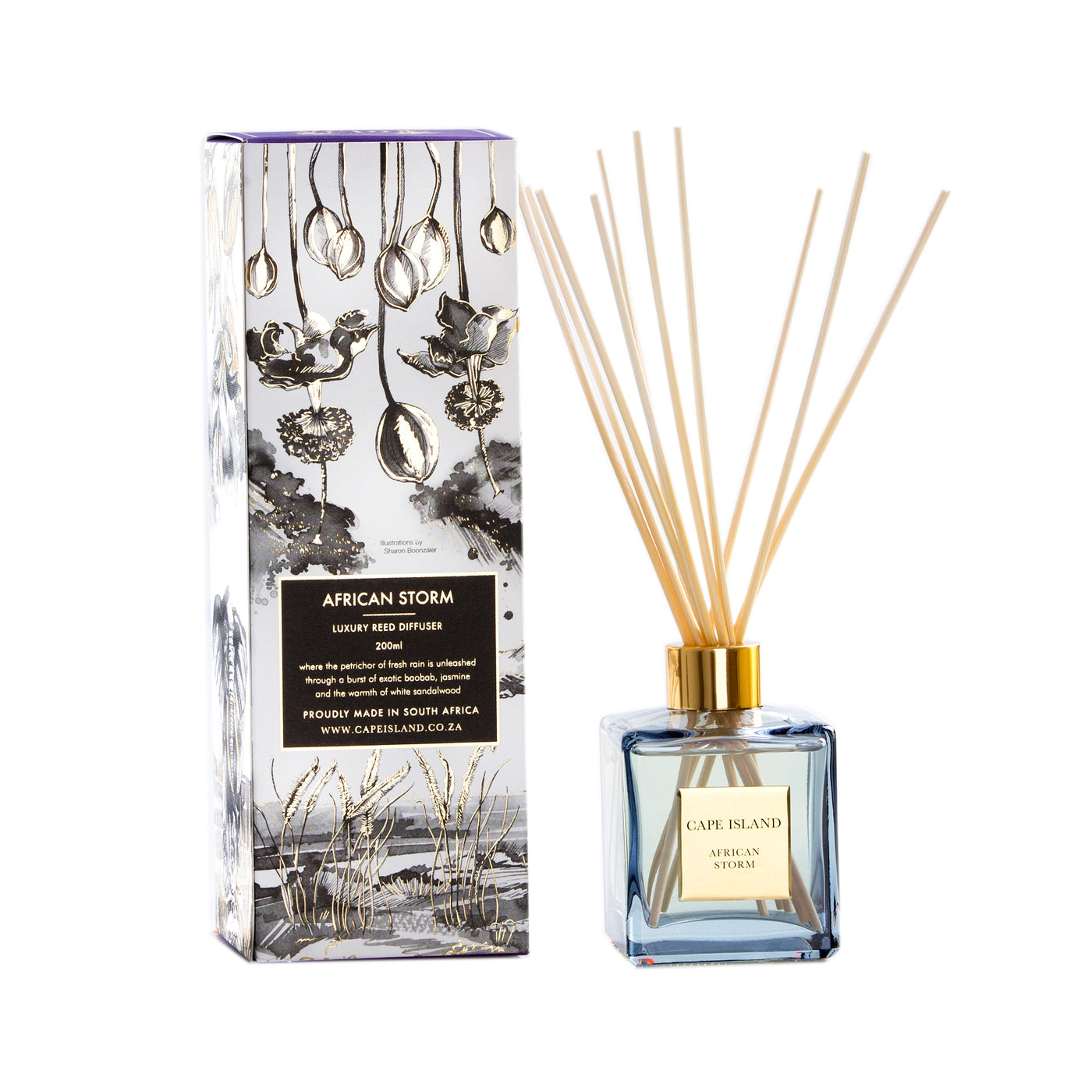 African Storm Fragrance Diffuser 200ml