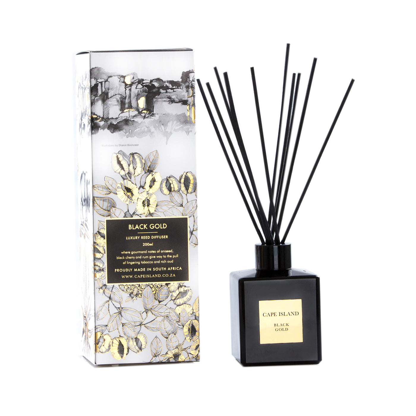 Black Gold Fragrance Diffuser 200ml